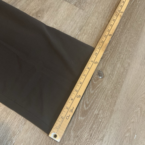 AB Studio - Townsend - Flat Front Wide Leg Dress Pants - Brown - Ladies Size 8 - Picture 11 of 13